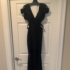 BCBG Long Black Dress- WORN ONCE
